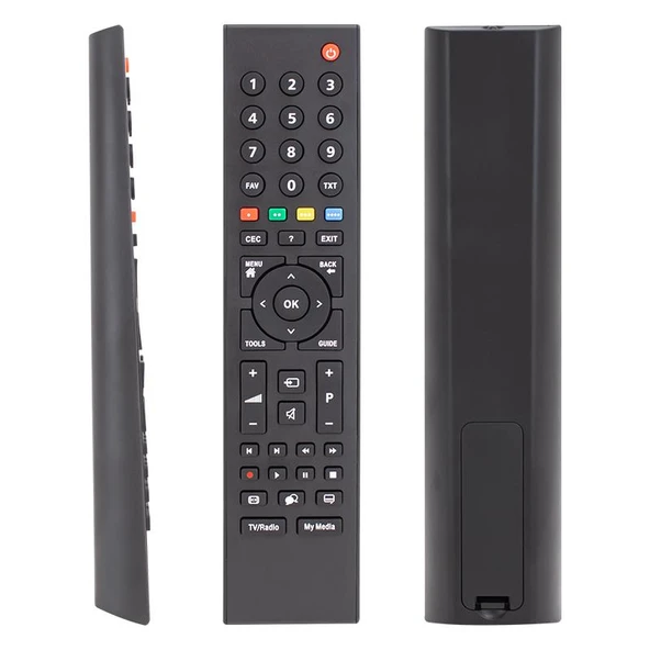 FULLY KL ARÇELİK-BEKO MY MEDİA TUŞLU LCD TV KUMANDA (RC3214803-TP6187R-P1-M7485600127X) (70119=40040=33729) 300H ürün görseli 1