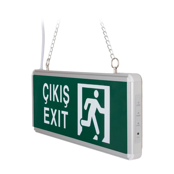 ZMR ZMR-670/Y.00 3W TEK YÖN ACİL ÇIKIŞ YÖNLENDİRME TABELASI - LAMBASI (38X30X36MM) - 2