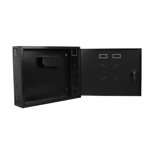 Ayt Novacom 45x35x10 Cm Dik Tip Gri Dvr Kabini Kamera Kayıt Cihazı Kutusu Box Duvar Tipi - 5