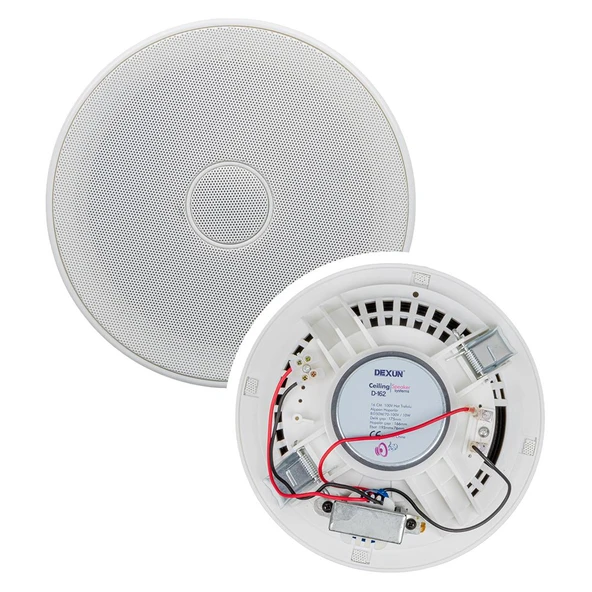 DEXUN D-162 16CM 100V MAX 50W RMS 10W HAT TRAFOLU ALÇIPAN HOPARLÖR (TWEETERLİ) - 3