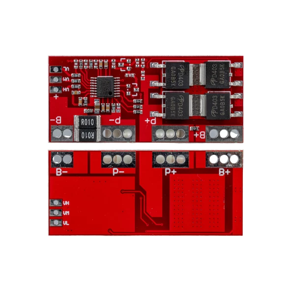 WEKO BMS-23898 4S 30A BMS DEVRESİ LİTYUM BATARYA ŞARJ MODÜLÜ 50X22X3.5MM