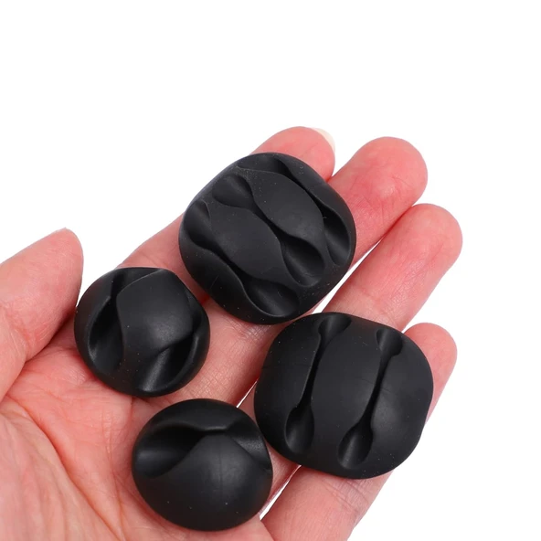 Ayt Pm-22778 10 Lu Kablo Düzenleyici Klips Kablo Toparlayıcı Klemens Kablo Toplayıcı - 2