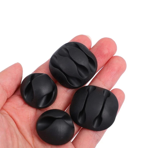 Ayt Pm-22778 10 Lu Kablo Düzenleyici Klips Kablo Toparlayıcı Klemens Kablo Toplayıcı - 6