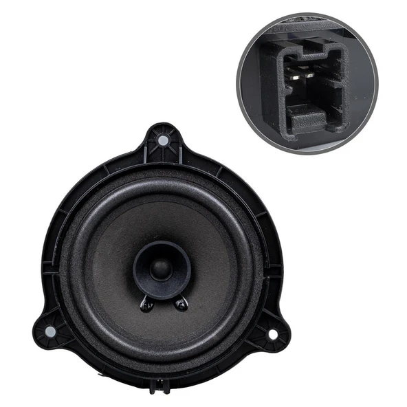 Magicvoice Mv-650 16 Cm 4 Ohm 120 Watt Oto Hoparlör Nissan Araç Kapı Hoparlörü Tekli 3 Vidalı - 4