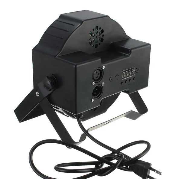 Ayt Aolait AL318P 1 Watt 18 Led Par Sahne Işığı Rgb Renkli Led Sahne Disko Işığı 220V 18x17.5x10cm - 3