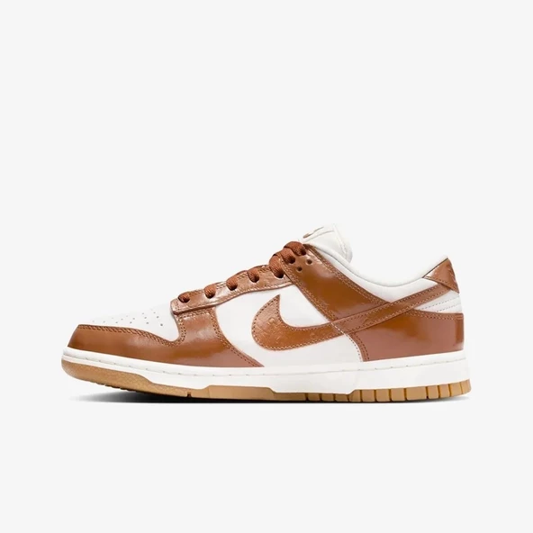 Nike Dunk Low LX Ale Brown Ostrich Womens - Resim 2