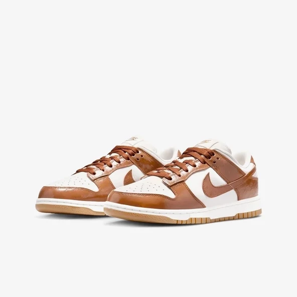 Nike Dunk Low LX Ale Brown Ostrich Womens - Resim 3