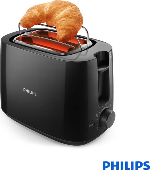 Philips Daily Collection HD2581/90 Ekmek Kızartma Makinesi - Resim 2