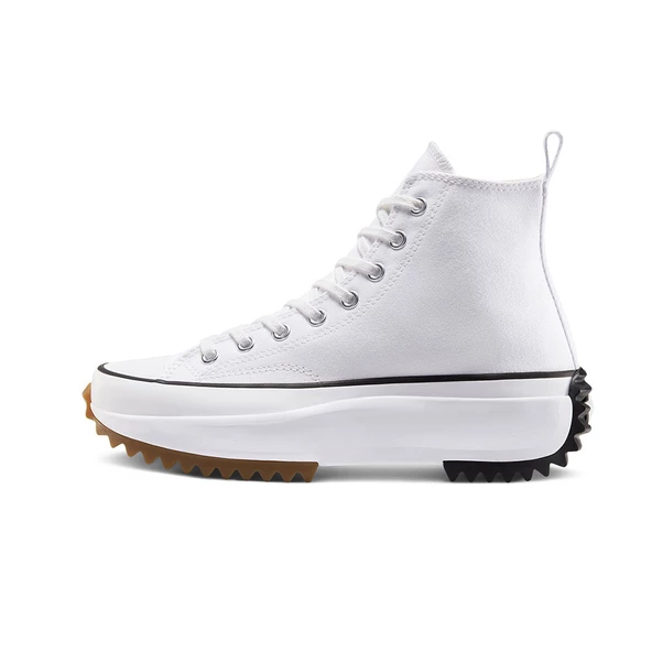 Converse Run Star Hike Platform Unisex Beyaz Sneaker Spor Ayakkabı 166799C - 2
