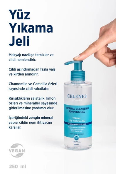 Thermal Yağlı/Karma 250 ml Temizleme Jeli - 2