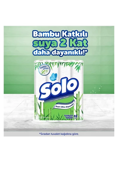 Solo Bambu Katkılı 40'lı Tuvalet Kağıdı - 3