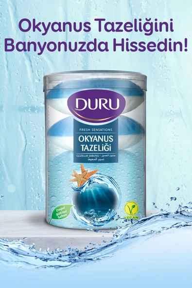 Fresh Sensations Okyanus Tazeliği 16 Adet Güzellik Sabunu 4x400gr - 2