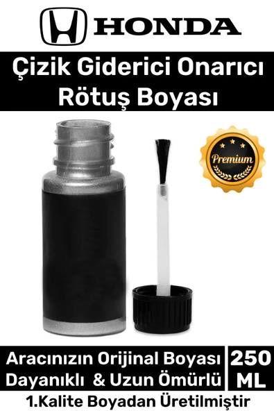 Özel Üretim Suya Dayanıklı Honda Marka Uyumlu Çizik Taş Izi Giderici Onarıcı 250ml Oto Rötuş Boyası