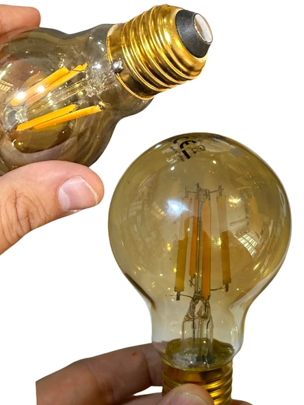 Sylvania 7W 2500K (Sarı Işık) E27 Duylu Rustik Led Ampul (8 Adet) - 5