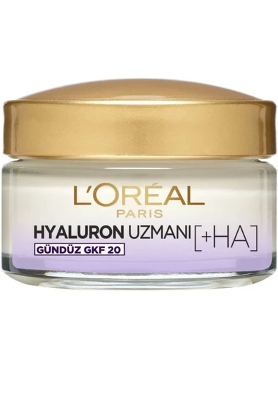 LOreal Paris Hyaluron Uzmanı Cilt Dolgunlaştıran Nemlendirici Gkf 20 Gündüz Kremi 50 ml