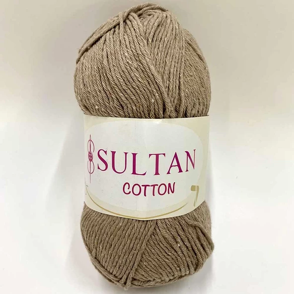 Sultan Cotton Amigurumi İpi Koyu Bej ( 100 Gr ) - 1
