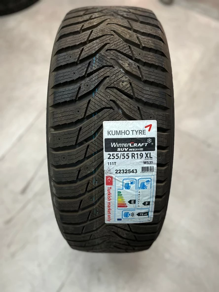 Kumho Winter Craft WS31 255/55 R19 111T Kış Lastiği ( 2018 Üretim )