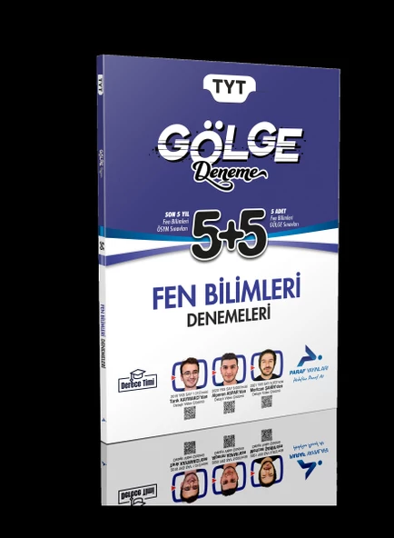 Paraf Yayınları TYT Fen Bilimleri Gölge Deneme