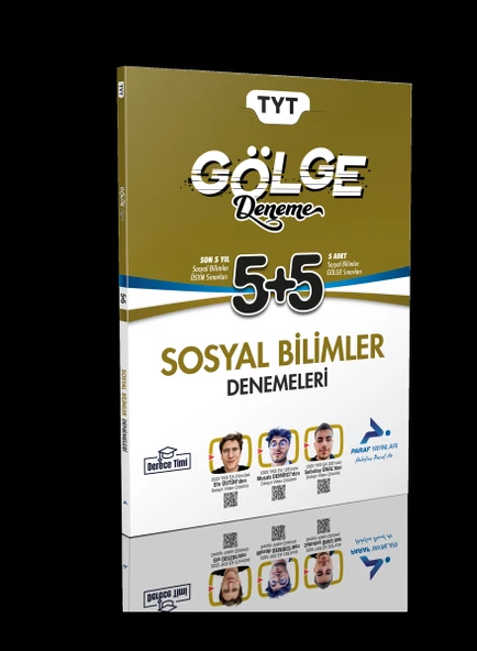 Paraf Yayınları TYT Sosyal Bilimler Gölge Deneme