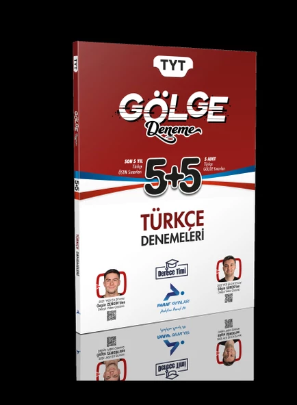 Paraf Yayınları TYT Türkçe 5+5 Gölge Denemeleri