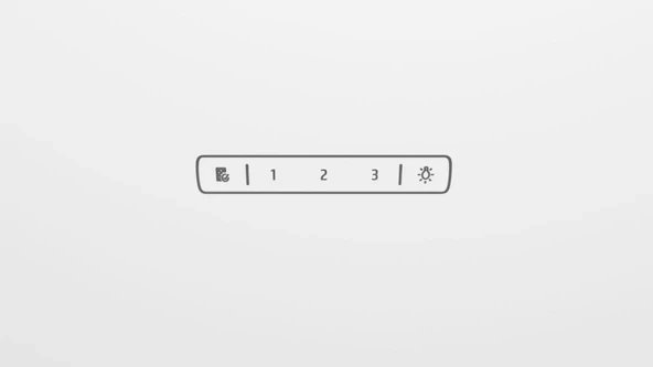 Profilo DVK6J629 Beyaz Cam Yüzey Duvar Tipi Davlumbaz - 3