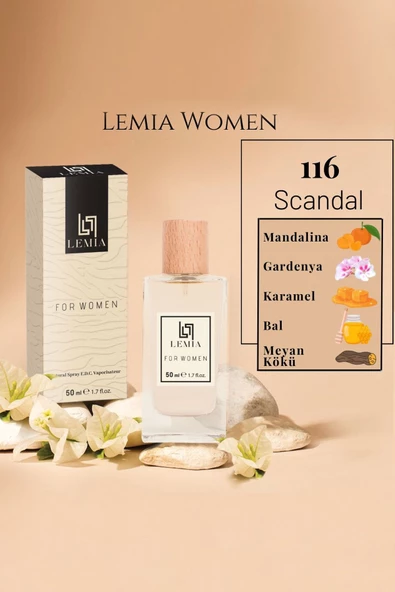 LEMİA 116 Scandal Kadın Edc 50ml