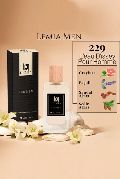 LEMİA 229 Isamiyaki Erkek Edc 50ml