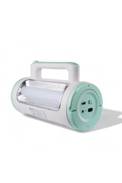 ultra güçlü telefon şarj özellikli hem el feneri hem ışıldak uzun mesafeli fener - 6