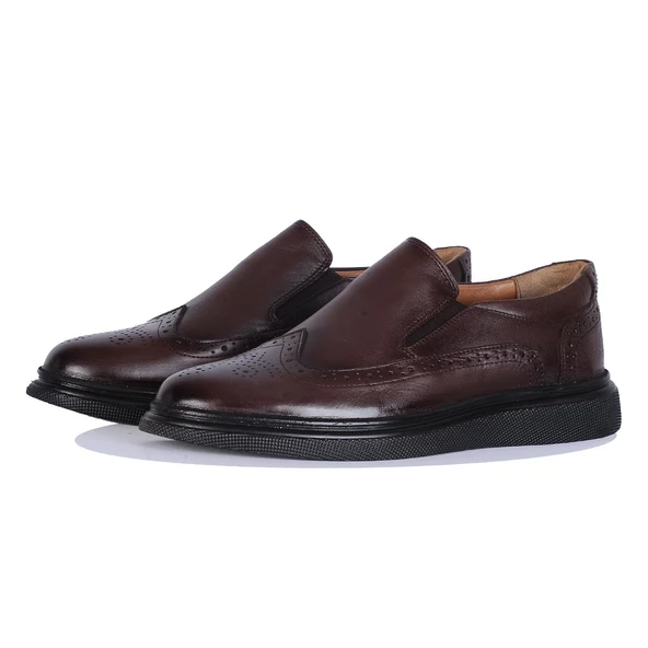 Mp 242-4562Mr %100 Deri Poli Erkek Klasik Ayakkabı - 2