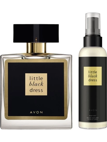 Avon Little Black Dress Kadın Parfüm Edp 50 Ml. Little Black Dress Vücut Spreyi 100 Ml.