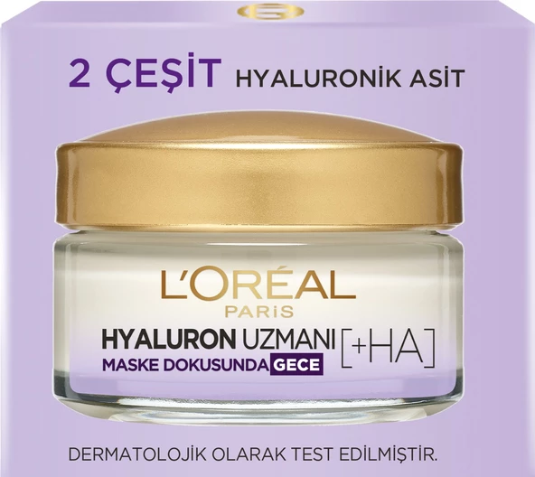 Loreal Paris Hyaluron Uzmanı Cilt Dolgunlaştıran Nemlendirici Gece Kremi 50 ml - 4