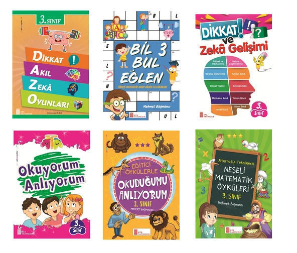 Ata Yayıncılık 3.Sınıf Set (6 Kitap)