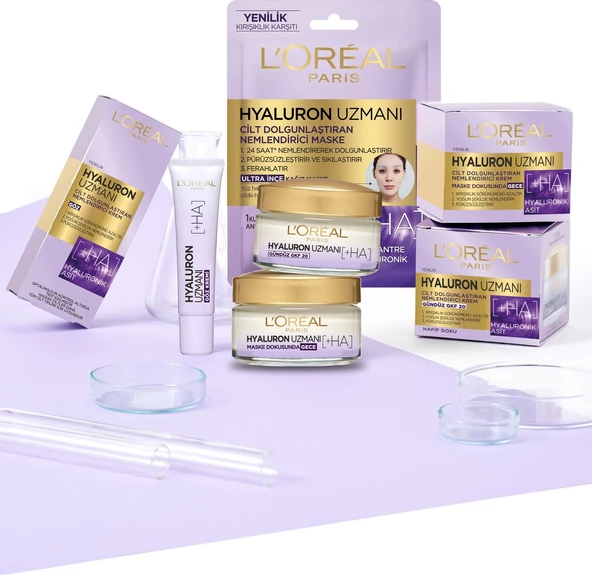 Loreal Paris Hyaluron Uzmanı Cilt Dolgunlaştıran Nemlendirici Gece Kremi 50 ml - 11