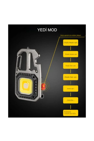 Mini El Feneri Çok Amaçlı - 6