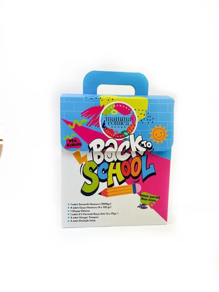 Mammacomicadough Back to School 20 li Aktivite Seti Kutusu - 2