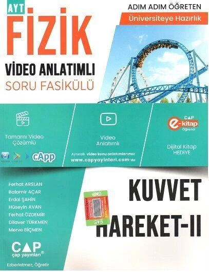 Fizik Kuvvet Hareket 2 Konu Anlatımlı Soru Bankası Çap