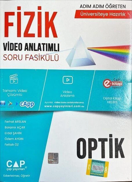 Fizik Optik Konu Anlatımlı Soru Bankası Çap