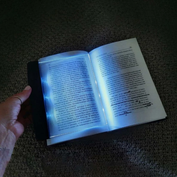 Petinka Kitap Okuma Lambası Led Panel Kitap Arası Okuma Işığı - 4