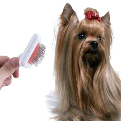 Petinka Kedi Köpek Tüy Tarama Toplama Fırçası  Evcil Hayvan Kolay Temizlenir Bakım Aleti - 8