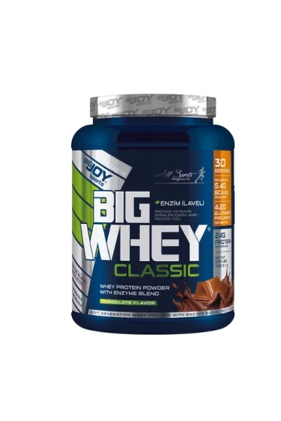 Big Joy Whey Protein Classic Çikolata 1020g 30 Servis