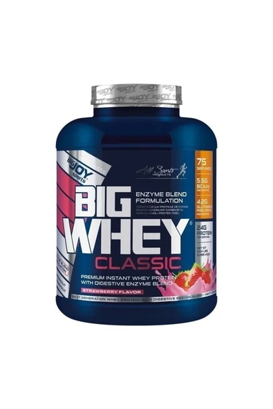 bigjoyy Big Joy Big Whey Classic Whey Protein Çilek 2376 Gr