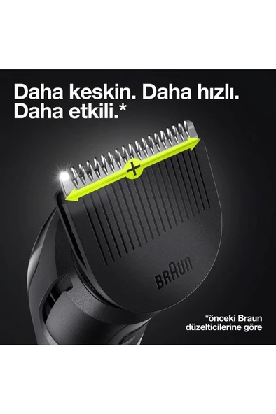 Braun MGK 5360 Erkek Bakım Kiti 8'i 1 Arada Şekillendirici + Gillette Hediye - 8
