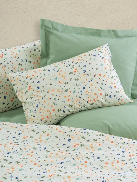 Cotton Box Petite Çift Kişilik Nevresim Takımı Lola Yeşil - 2