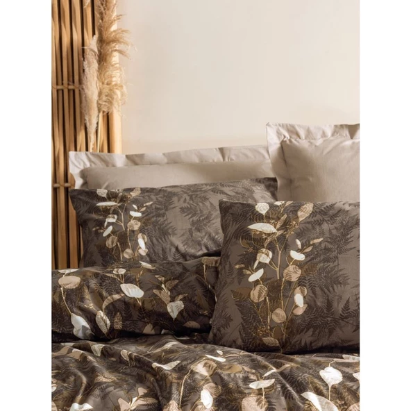 Cotton Box Dual Çift Kişilik Nevresim Takımı Foresta Bej - 3