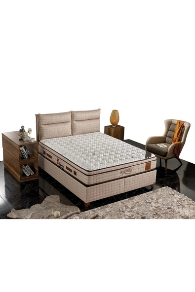 İmaj MYSTREY PLUS BAZA+BAŞLIK TEK KİŞİLİK 90x200 cm (FİYATA YATAK DAHİL DEĞİLDİR)