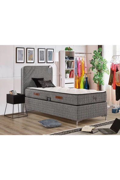İmaj JOY BAZA+BAŞLIK TEK KİŞİLİK 120x200 cm (FİYATA YATAK DAHİL DEĞİLDİR)