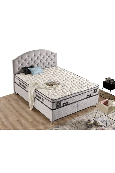İmaj ZİNC PLUS BAZA+BAŞLIK ÇİFT KİŞİLİK 160x200 cm (FİYATA YATAK DAHİL DEĞİLDİR)