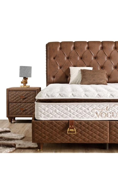 İmaj Vogue Baza+Başlık Çift Kişilik 160x200 cm Yatak Dahil Değildir - 2