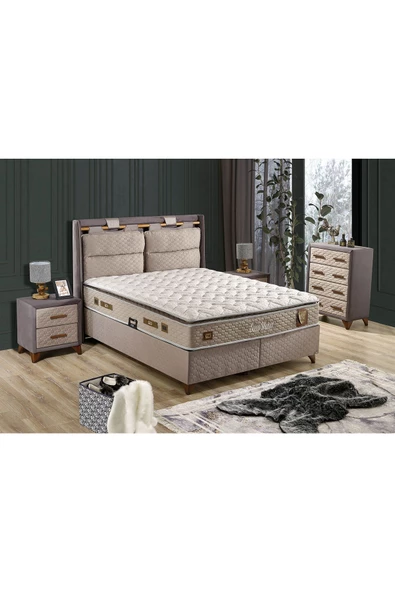 İmaj Sleep Maker Baza Başlık Çift Kişilik 200x200 Cm