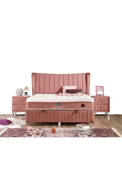 İmaj AİRFRESH BAZA+BAŞLIK TEK KİŞİLİK 90x200cm (FİYATA YATAK DAHİL DEĞİLDİR)